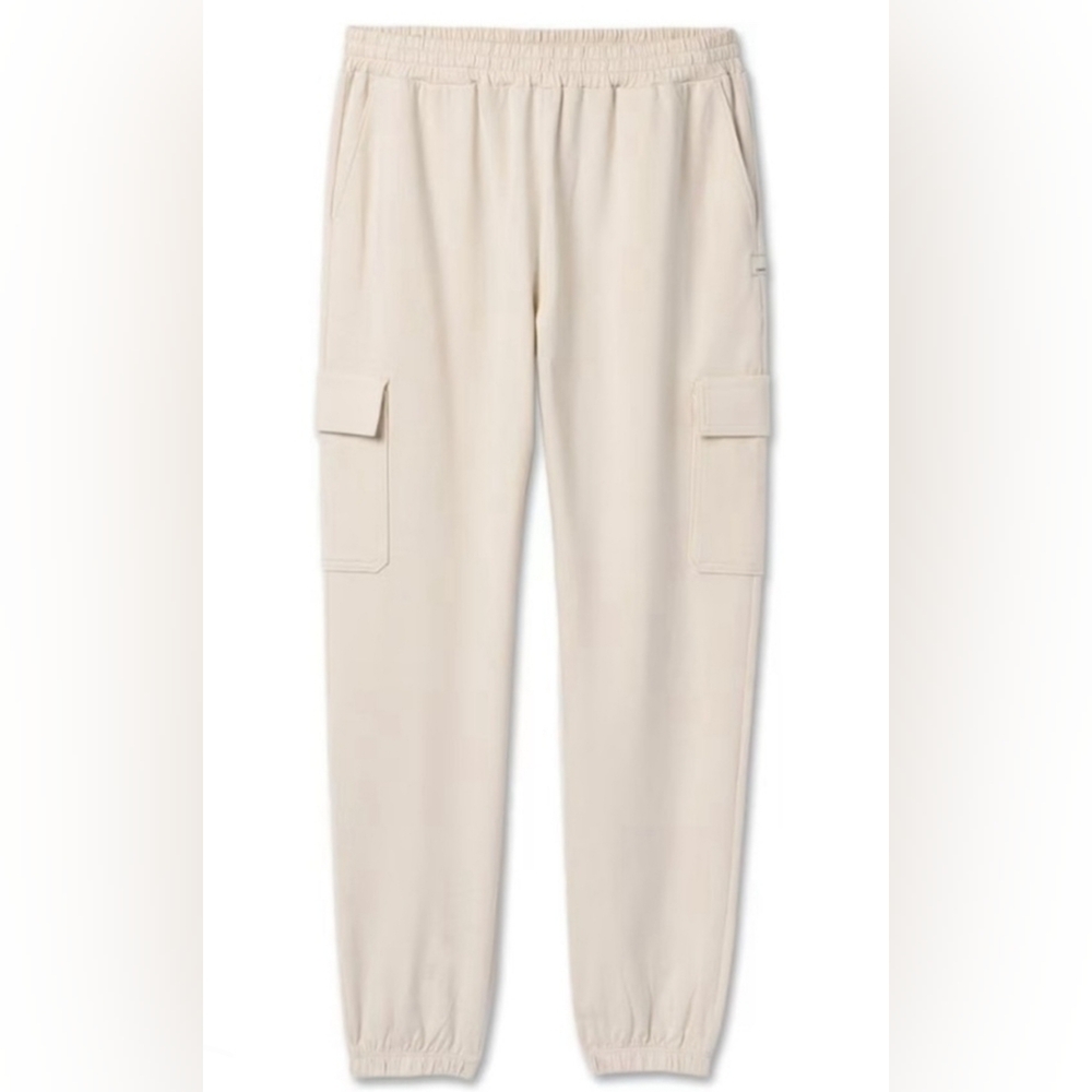 NWT Women’s Vuori “Boyfriend Cargo Jogger". Color Milkweed Heather. Size XS.